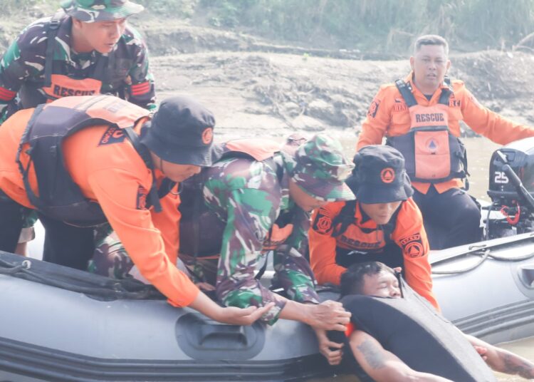 Kodim Bojonegoro Adakan Latihan Aplikasi Teritorial Sistem Blok Penaggulangan Bencana