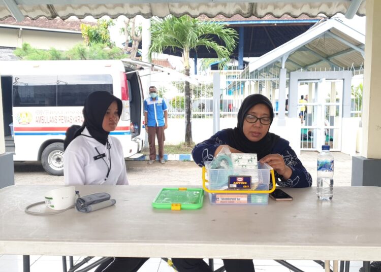 Dukung Penuh Kegiatan Orientasi CPNS, Petugas Kesehatan Lapas Sidoarjo Siaga di Lapas Kelas I Surabaya