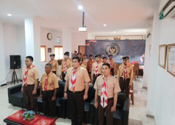 Lapas Sidoarjo Kelas IIA Ikuti Pembukaan Perkemahan Satya Dharma Bhakti Pemasyarakatan 2025