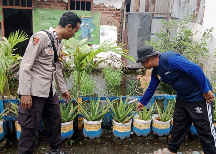 Polsek Tanggulangin Aktif Dorong Ketahanan Pangan Melalui Pemanfaatan Lahan Produktif