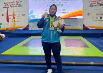 Emas Pertama Bojonegoro Dipersembahkan Pretty di Porprov Jatim 2025