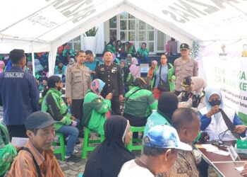 Polresta Sidoarjo Gelar Baksos dan Pemeriksaan Kesehatan Gratis di Hari Bhayangkara Ke-79