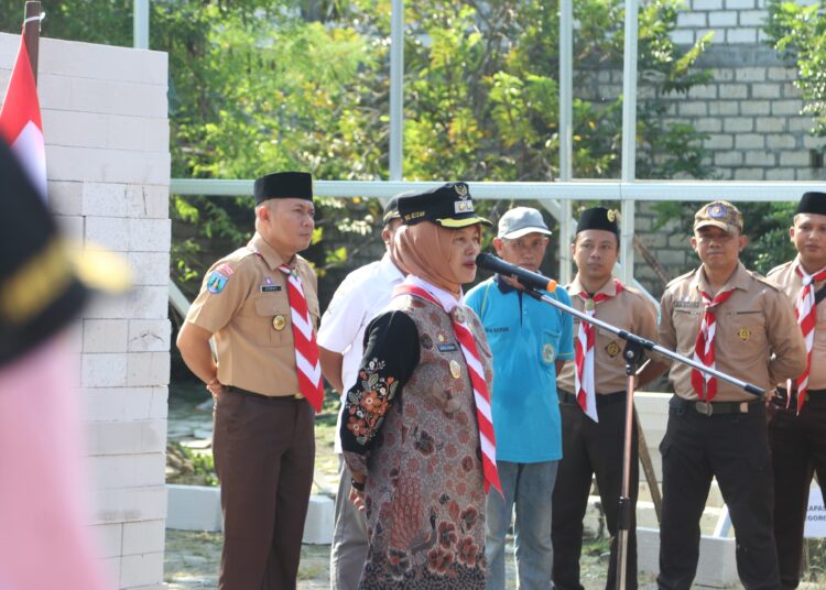 Wabup Nurul Buka Perkemahan Wirakarya Jatim 2025