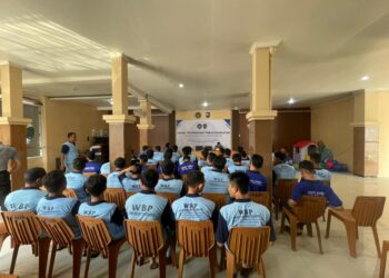 Evaluasi Pembinaan dan Perilaku WBP, Lapas Kelas IIA Sidoarjo Gelar Sidang TPP