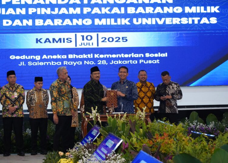 Bupati Bojonegoro Teken MoU Penyelenggaraan Sekolah Rakyat Bersama Mensos RI