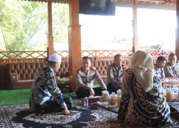 Kapolres AKBP Afrian Bersilaturahmi ke Rumah Ketua DPRD Bojonegoro, Ini Tujuannya 