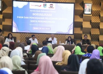 Wabup Tuban Buka Sosialisasi P4GN, Cegah Pelecehan Seksual dan Perundungan
