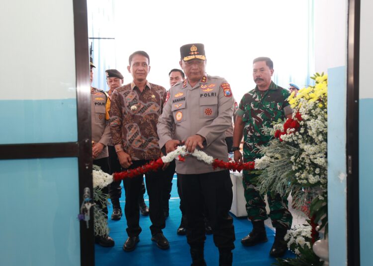 Kapolda Jatim Resmikan SPPG Polres Bojonegoro