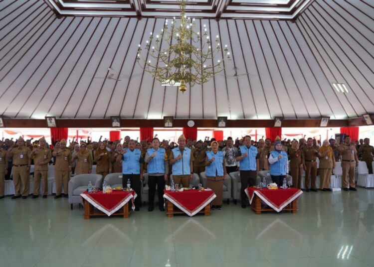 Presiden RI Luncurkan KDMP, Bupati Wahono Hadir Virtual Bersama Forkopimda