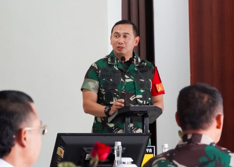 Kodim Bojonegoro Terima Kunjungan Tim Wasev TMMD ke- 125