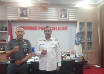 Koordinator Penggerak Program Hanpangan FKBN Audiensi dengan Gubernur Papua Selatan