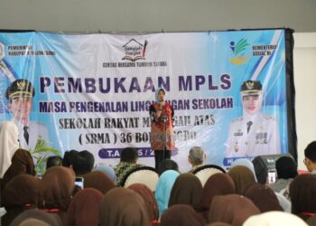 Wabup Bojonegoro Buka MPLS Sekolah Rakyat di Gedung Pusdiklat