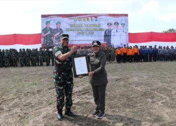 TMMD 125 Bojonegoro Ditutup, Wabup Nurul: TMMD Berdampak Nyata Percepatan Pembangunan