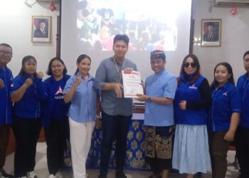 Sambut HUT ke 24, DPC Demokrat Badung Donor Darah