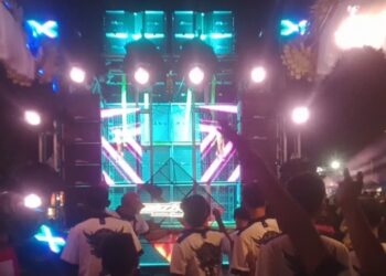 Pucangarum Menyala! Karnaval Diiringi Sound ‘Horeg’ Pukau Ribuan Penonton