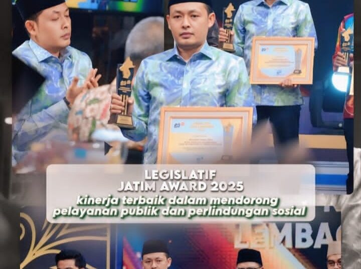 Keren! DPRD Bojonegoro Raih Penghargaan Legislatif Jatim Award 2025