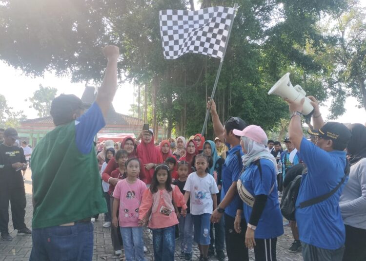 Jalan Sehat di Blongsong Bojonegoro Semarak, UMKM Berdaya