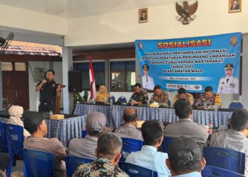 Sosialisasi Gempur Rokok Ilegal di Malo