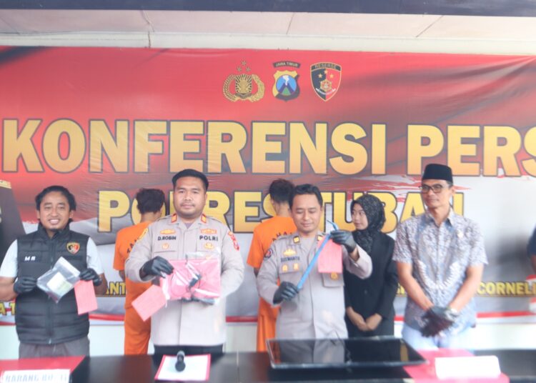 Satreskrim Polres Tuban Tangkap 2 Pelaku Curat