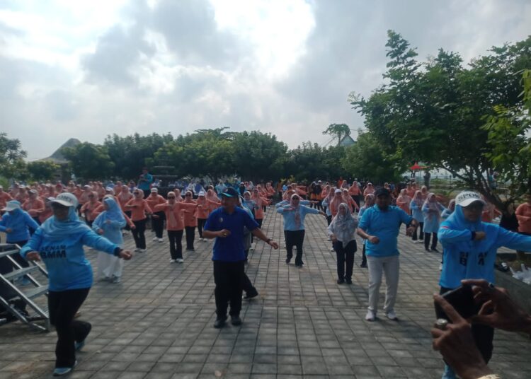 Senam BMM di WTG: Masyarakat Sehat dan UMKM Bertumbuh