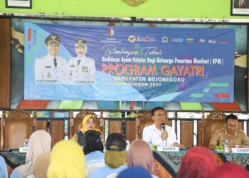 Bupati Wahono Buka Pelatihan Program GAYATRI di Pumpungan