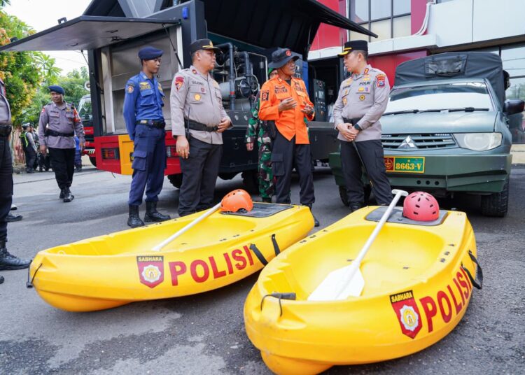 Polres Bojonegoro Apel Siaga Waspadai Bencana Hidrometeorologi