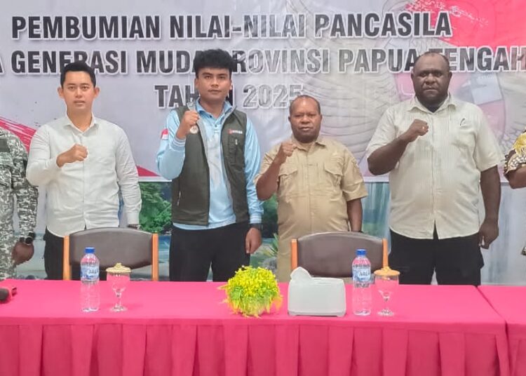 Perkuat Karakter Pemuda, Kesbangpol Papua Tengah Tanamkan Nilai Pancasila
