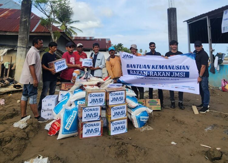 JMSI Bantu Korban Banjir Bandang Aceh
