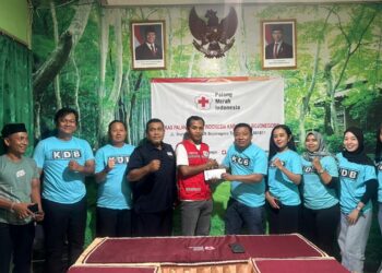 KDB Salurkan Bantuan Korban Banjir Bandang Sumatera dan Aceh via PMI Bojonegoro