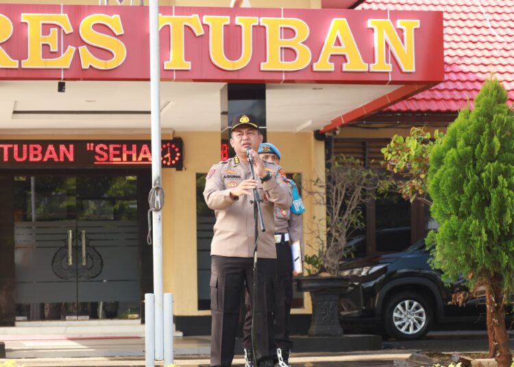 Plt Kapolres Tuban Ajak Anggota Perbaiki dan Tingkatkan Pelayanan Masyarakat