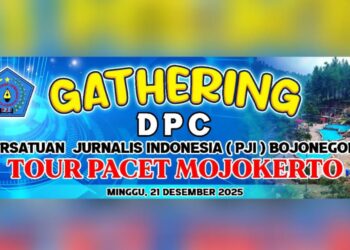PJI Bojonegoro Agendakan Rapat Akhir Tahun dan Gathering di Pacet