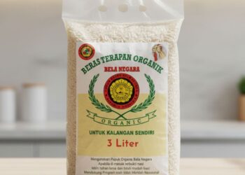 Beras Terapan Organik Bela Negara, Wujud dari Pertanian Ramah Lingkungan
