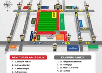Ini Rekayasa Lalin Car Free Night Sambut 2026 di Alun-alun Bojonegoro