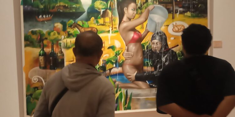 I Made Romi Gelar Pameran Tunggal di The Shantrian Gallery Sanur