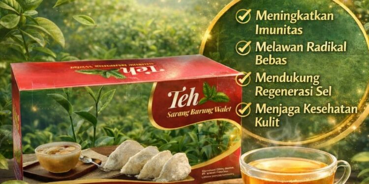Teh Sarang Burung Walet, Inovasi Minuman Herbal Bernilai Tinggi Kaya Manfaat dari Indonesia