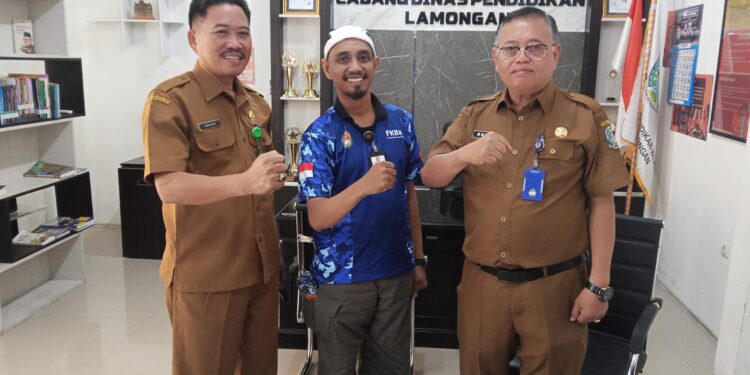 Audiensi dengan Cabdin Pendidikan, FKBN Lamongan Tekankan Hal Ini