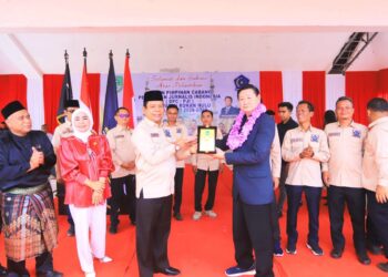 PJI Rokan Hulu Dikukuhkan, Pemda Harap Pers Tetap Kritis dan Profesional