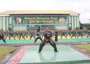 Kodim Bojonegoro Latihan PSM, Ukur Kemampuan Fisik