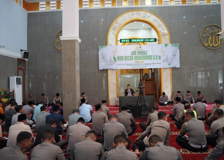 Polres Bojonegoro Peringati Isra Mi’raj 1447 H