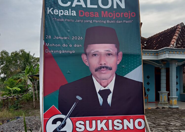 Sukisno Menang Telak di Pilkades PAW Mojorejo