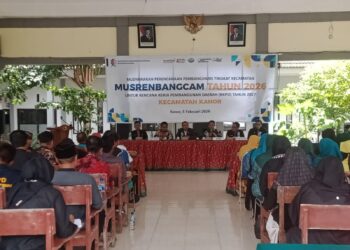 Musrenbangcam Kanor 2026 Fokus Bahas Infrastruktur Pertanian, Dihadiri 3 Anggota DPRD Bojonegoro