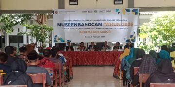 Musrenbangcam Kanor 2026 Fokus Bahas Infrastruktur Pertanian, Dihadiri 3 Anggota DPRD Bojonegoro