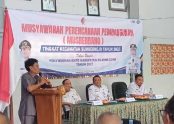 Ahmad Suyono, Anggota DPRD Bojonegoro Fraksi Nasdem Hadiri Musrenbangcam Sumberrejo