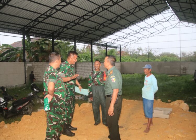 Tim Wasev Kunjungi Kodim Lamongan, Pastikan Pembangunan KDKMP Sesuai Target