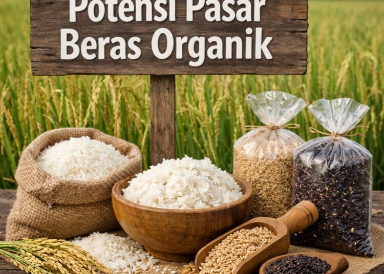 Permintaan Beras Organik Nasional Terus Meningkat, Peluang Pasar Dinilai Sangat Besar