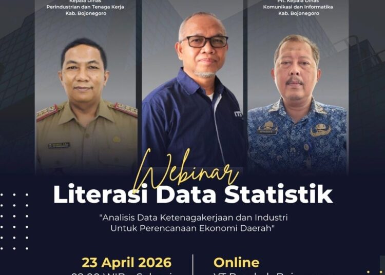 Webinar, Diskominfo Bojonegoro Dorong Penggunaan Data untuk Dasar Kebijakan