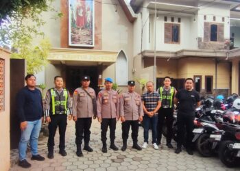 Polres Tuban Beri Pengamanan Perayaan Paskah