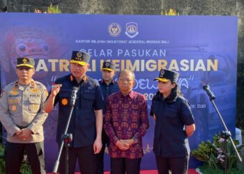 Dirjen Imigrasi Luncurkan Satgas Patroli Imigrasi “Dharma Dewata” di Bali