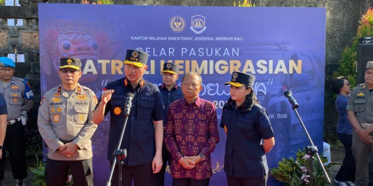 Dirjen Imigrasi Luncurkan Satgas Patroli Imigrasi “Dharma Dewata” di Bali