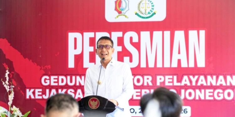 Bupati Wahono Hadiri Peresmian Gedung Layanan Publik Kejari Bojonegoro